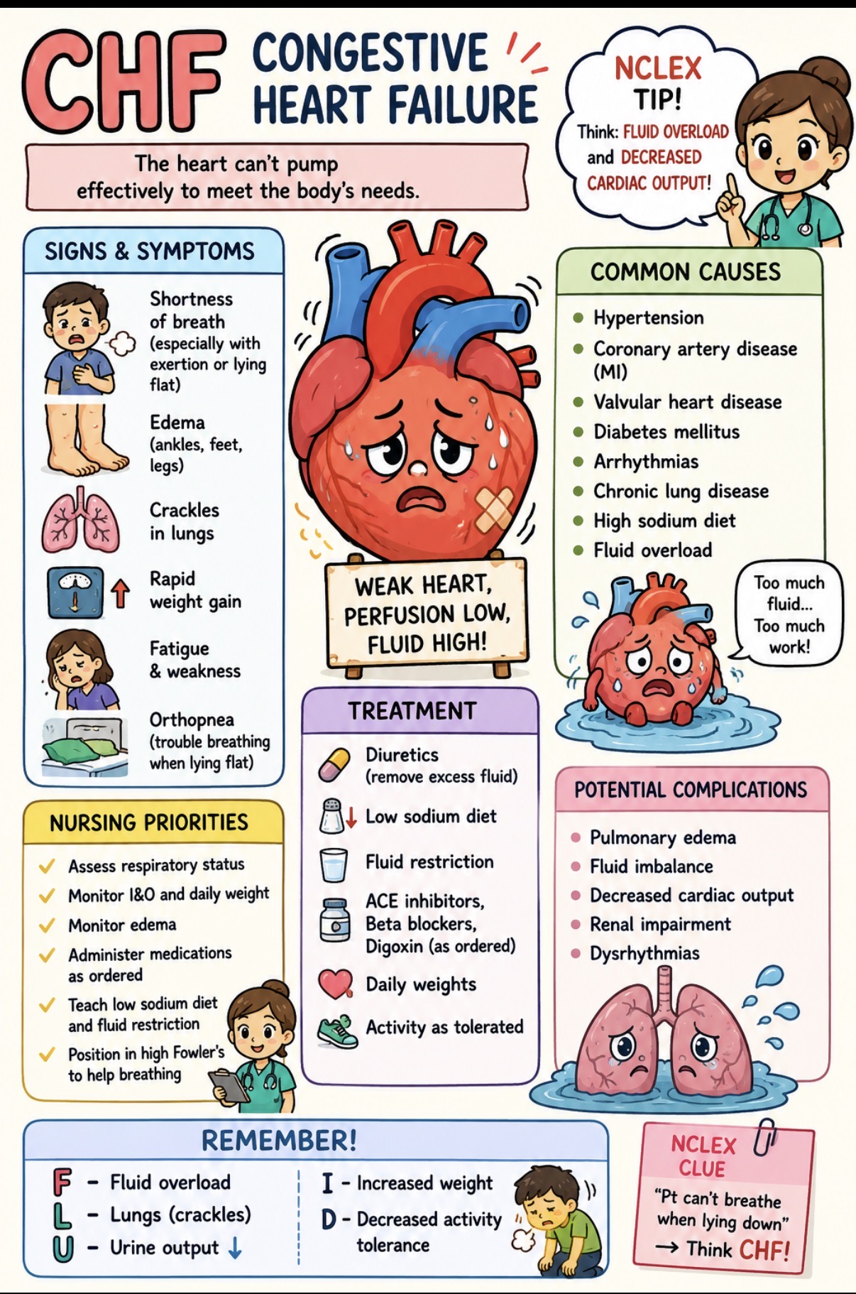 CHF — Congestive Heart Failure